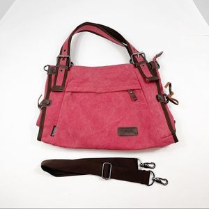 Tao Mao Mao Canvas Messenger Bag